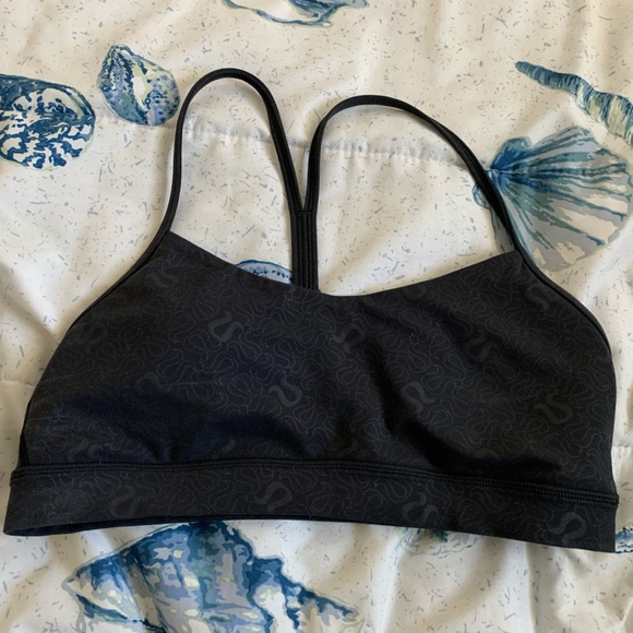 lululemon athletica Black Flow Y Nulu Bra size 10 - Picture 4 of 7